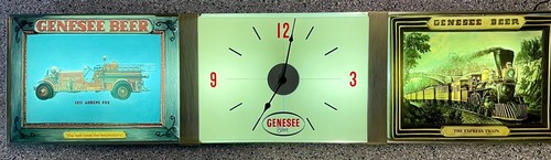Vintage lighted genesee - genesee, beer